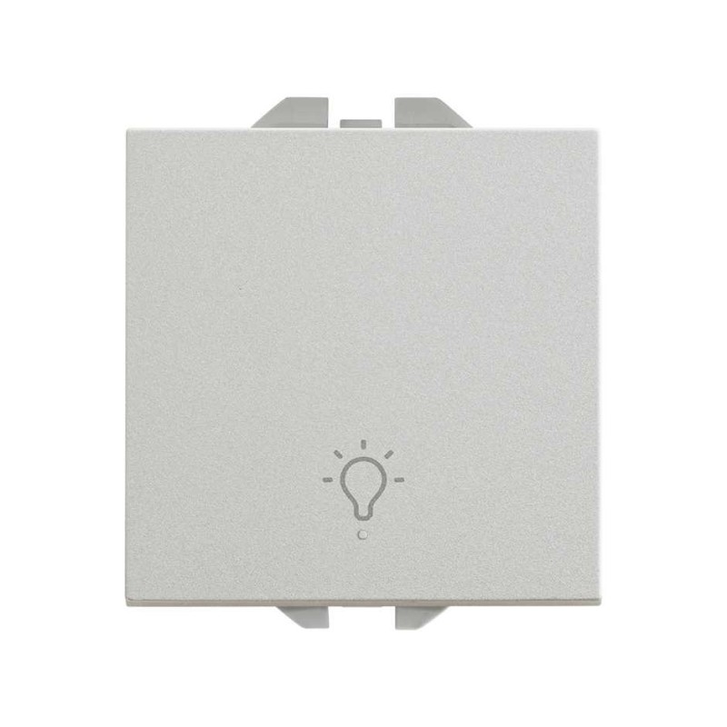 PULSADOR CON GRABADO LUZ 10A  20000151-093