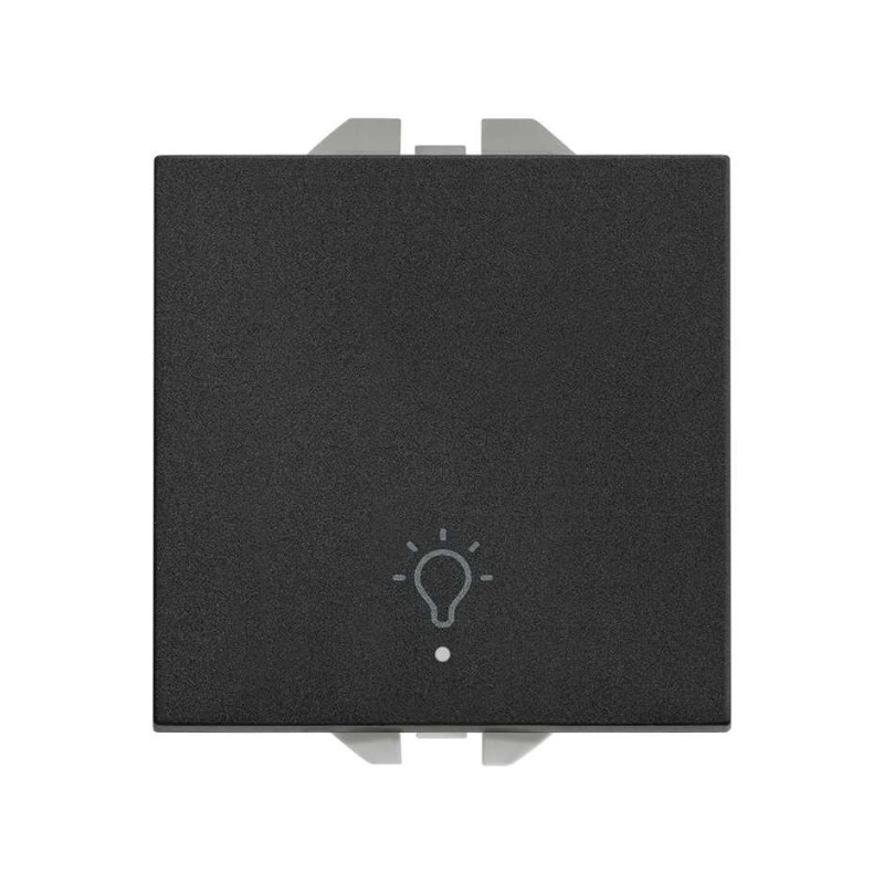 PULSADOR GRABADO LUZ LUMINOSO 10A  20000161-098