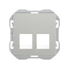 TAPA RJ45 DOBLE SIN CONECTOR 20000088-093