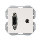 CONECTOR VGA + MINIJACK 20000091-090
