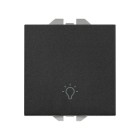PULSADOR CON GRABADO LUZ 10A  20000151-098