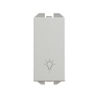 PULSADOR CON C/GRAB LUZ 10A M. ESTR. 20001151-093