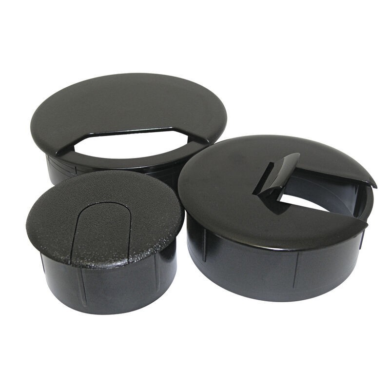 SALIDA DE CABLES P/ESCRITORIO NEGRO 6 CMTS 464233