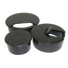 SALIDA DE CABLES P/ESCRITORIO NEGRO 6 CMTS 464233