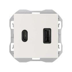 CARGADOR USB DOBLE A+C 3,1A QUICKCH. 20000296-090