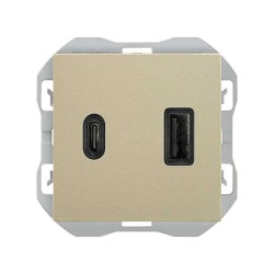 CARGADOR USB DOBLE A+C 3,1A QUICKCH. 20000296-094