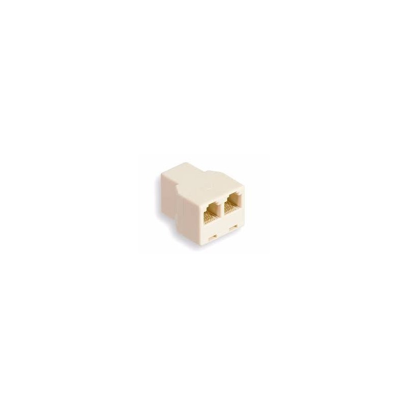 ADAPTADOR H-2H RJ11-RJ11 BLANCO   ERSYS