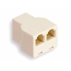 ADAPTADOR H-2H RJ11-RJ11 BLANCO   ERSYS