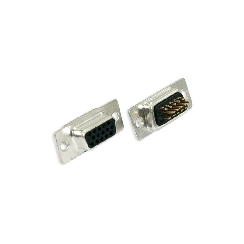ADAPTADOR SUBD 15P H - 15P H DOS FILAS ECS