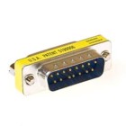 ADAPTADOR SUBD 15P M - 15P M DOS FILAS ECS
