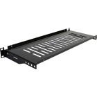 BANDEJA 19" FIJA 1U F400MM  NE 542-021-BK   EXC