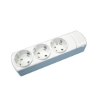 PDU BASE MULTIPLE 3T S/INT Y S/CABLE BLANCA