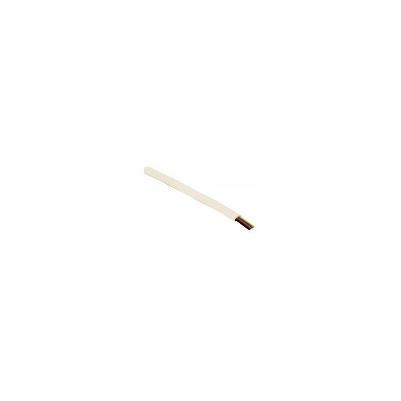 CABLE TELE BLANCO PLANO 4 VIAS EVS