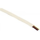 CABLE TELE BLANCO PLANO 4 VIAS EVS