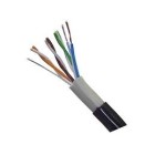 CABLE UTP C5E 4X2 P/EXTERIOR  BOB 500  ECS 05NE