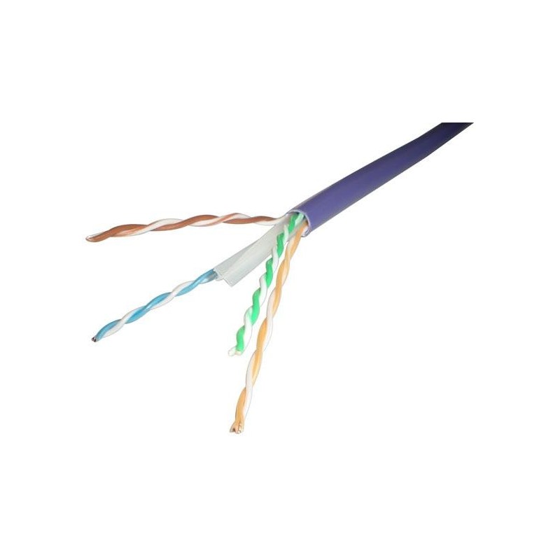 CABLE UTP C6  4X2 HF1 VIOL 305M CPR-CCA 190-071 EX