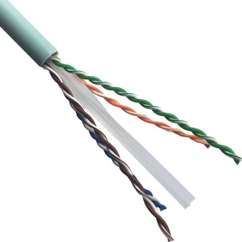 CABLE UTP C6A 4X2AWG23 HFI Dca AZUL B500M 100-219