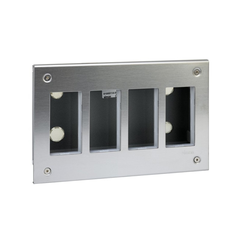 CAJA DE EMPOTRAR METALICA 4 MOD. 51000114-036
