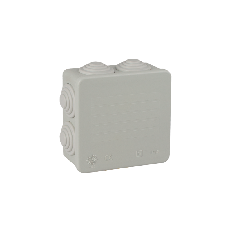 CAJA ESTANCA C/CONOS 80X80X35 604 SOLERA