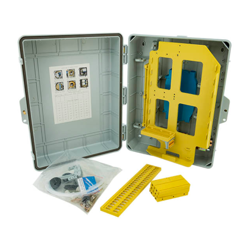 CAJA FIBRA OPTICA CTO EXT. 48SC 6E  IP65 W32 EFS