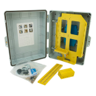 CAJA FIBRA OPTICA CTO EXT. 48SC 6E  IP65 W32 EFS