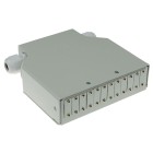 CAJA FIBRA OPTICA CTO INT.CARRIL DIN 12SC  FA2043 EFS