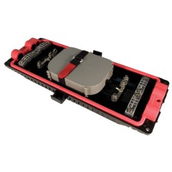 CAJA FO EMP. EXT. 144 FUS. IP68 INLINE04 EFS