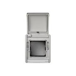 CAJA VACIA GRIS IP55 C/TAPA...