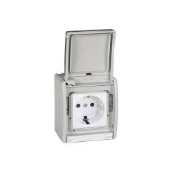 CAJA VACIA GRIS IP55 C/TAPA 4490783-035