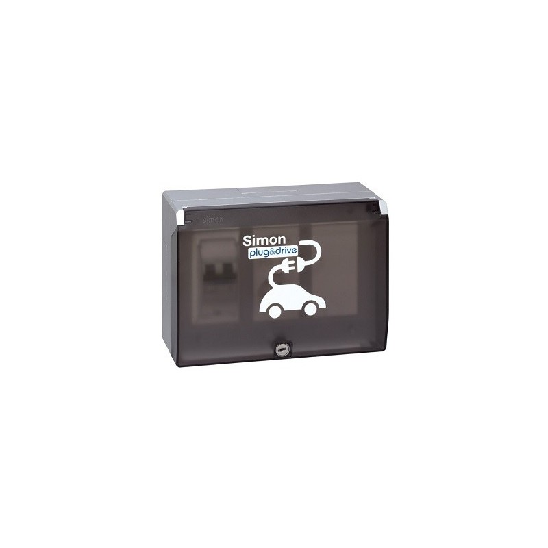 CARGAD. VEHIC.CAJA IP21/IK07 2 SCHUKO 0602002-039