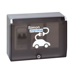CARGAD. VEHIC.CAJA IP21/IK07 2 SCHUKO 0602002-039