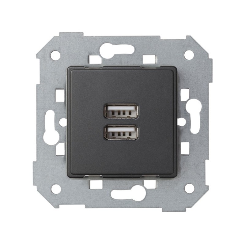CARGADOR 2xUSB 5Vdc TIPO A HEMBRA 7501096-039