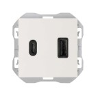 CARGADOR USB DOBLE A+C 3,1A QUICKCH. 20000296-090