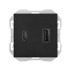 CARGADOR USB DOBLE A+C 3,1A QUICKCH. 20000296-098