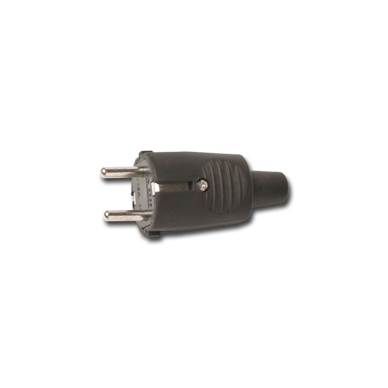 CLAVIJA SCHUKO (M)GOMA NE 2P TTL 10/16A 250V 706C