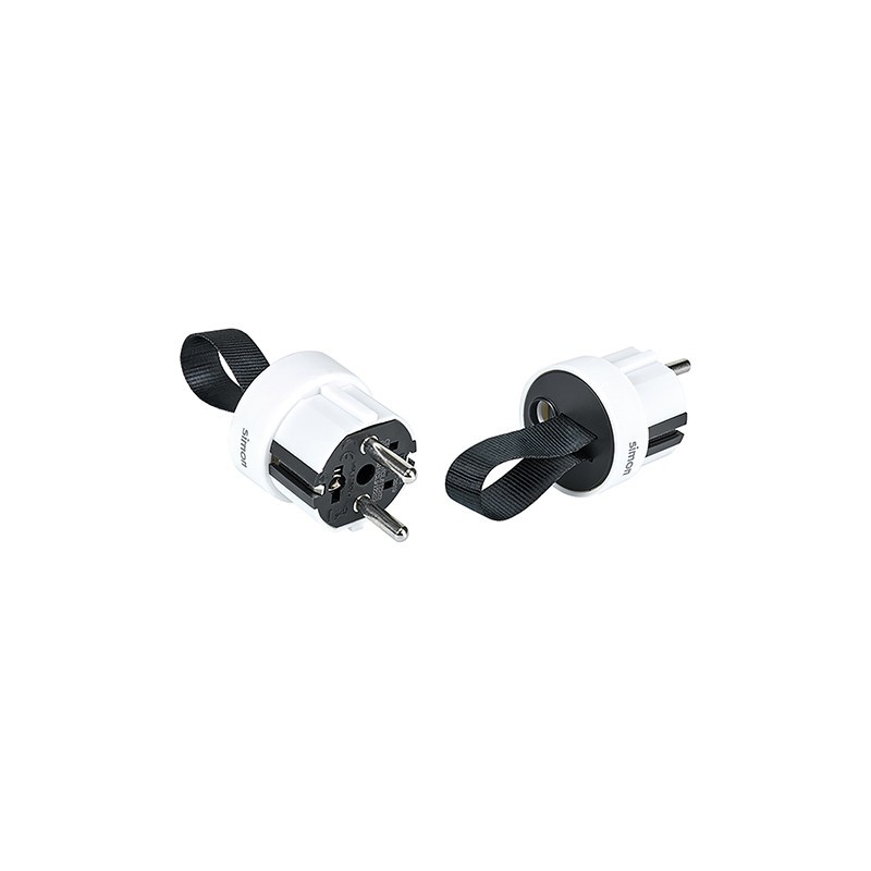 CLAVIJA SCHUKO(M) SALIDA FRONTAL 16A 250V CL912201