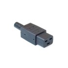 CONECTOR ALIM. TRIPOLAR (C19)  H 16A  AEREA SFO60