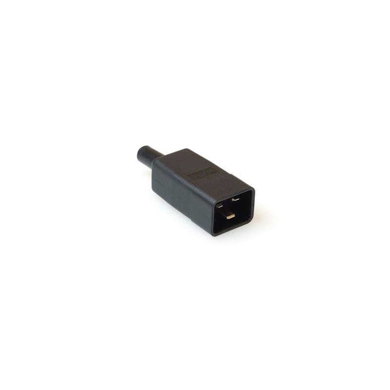 CONECTOR ALIM. TRIPOLAR M (C20) 16A AEREO SF062