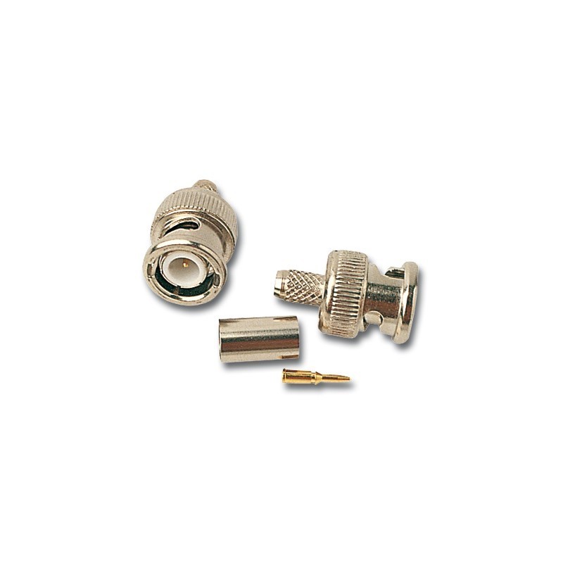 CONECTOR BNC M RG59 CRIMPAR  ERSYS 981-1866/59