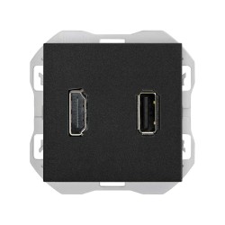 CONECTOR HDMI + USB TIPO A 20000095-098