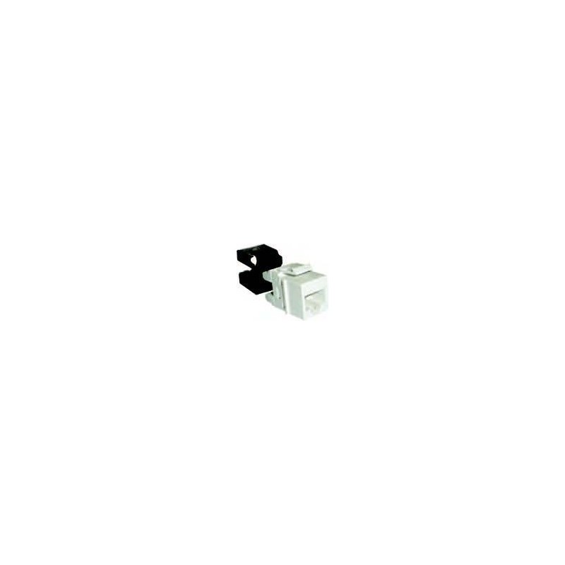 CONECTOR HEMBRA UTP C6A BLANCO 100-156 EXC