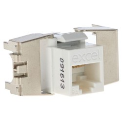 CONECTOR HEMBRA UTP C6A BLANCO 100-182-WT EXC