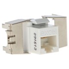 CONECTOR HEMBRA UTP C6A BLANCO 100-182-WT EXC