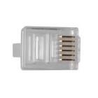 CONECTOR MACHO RJ12 6VIAS