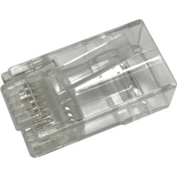 CONECTOR MACHO RJ45 C5e/C6...