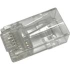 CONECTOR MACHO RJ45 C5e/C6 FAST EXCEL 100-116
