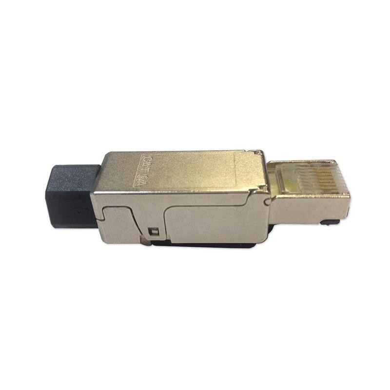 CONECTOR MACHO STP  RJ45 CAT.6A  100-140