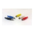 CONECTOR RCA MACHO ROJO PVC