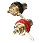 CONECTOR RCA TIPO CHASIS ROJO
