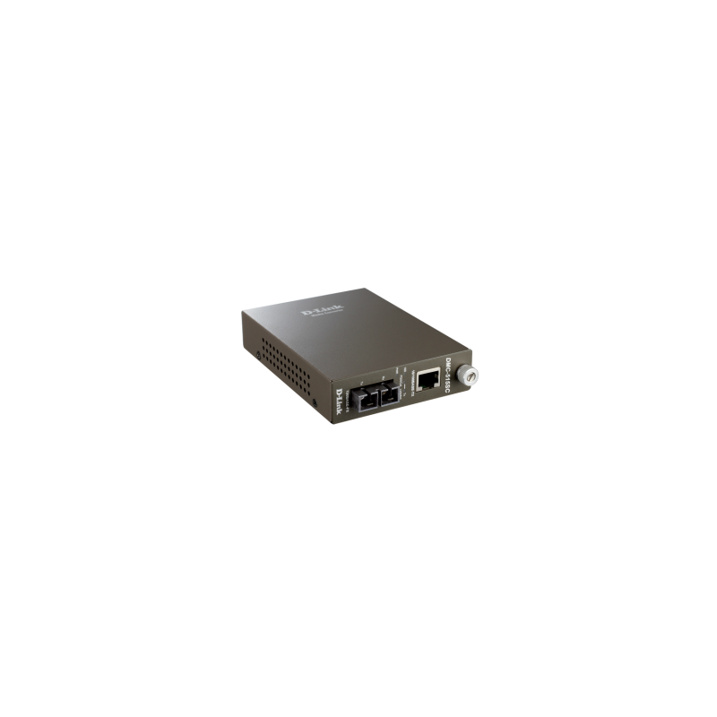 CONVERTIDOR 10/100 BASE TX-100 BASE FX SM DL